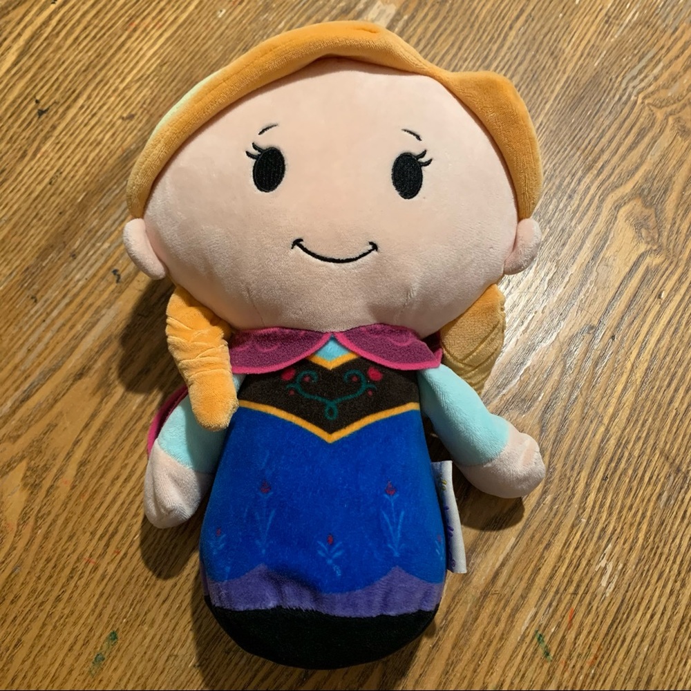 Disney Frozen Anna 11” Plush Hallmark Itty Bitty
